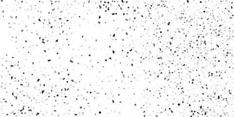  Silver glitter confetti on a white background. Illustration of a drop of shiny particles. Decorative element. Luxury background for your design, cards, invitations, gift, vip.