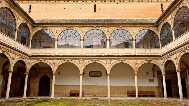 Universidad antigua de Baeza, Baeza, Jaen, Andaluc&iacute;a, Espa&ntilde;a.
