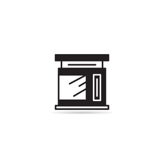 house building icon vector illustration