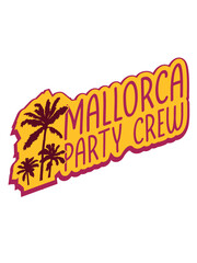 Fototapeta premium Team Party Mallorca 