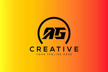 
Letter GA AG Logo Alphabet Design Icon Vector Symbol