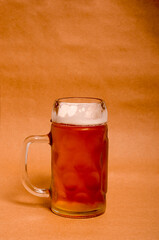 Variety of different beers, of different colors and alcoholic strengths in different shaped glasses suited to different personalities