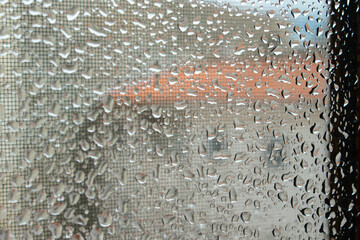 Gotas agua lluvia