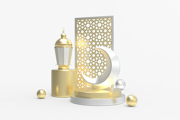 Ramadan Kareem islamic festival greeting card. Ramadan arabic religious holiday ramadan raya. Ramazan or tunisian lantern with ornamental flame in dark night. Eid iftar or ramadan month greeting card.