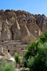 Rocky village in Kandovan village of Tabriz