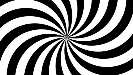 旋回する放射模様の背景