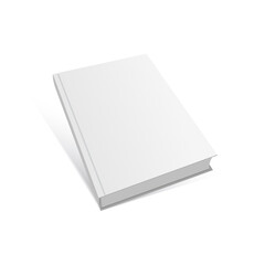 Mockup of magazine cover, book, booklet, brochure. Vector