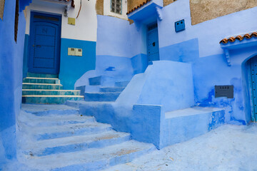 Street in Chefchaouen, Morocco