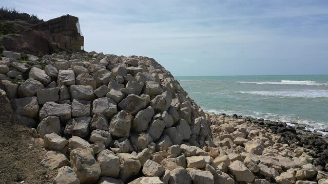 VIsta di Baia Kamarina a Scoglitti (RG) in Sicilia