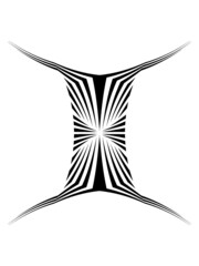 Kunst dekorativ Streifen 