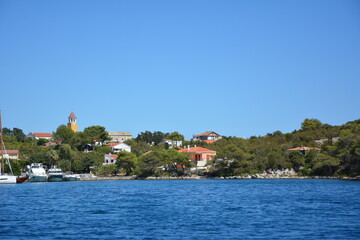 wyspa Molat, Chorwacja, wakacje  - obrazy, fototapety, plakaty