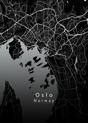 Oslo Norway City map