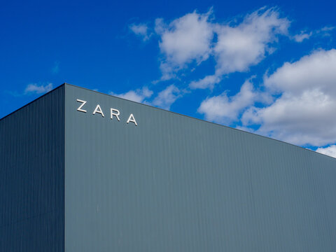 inditex group's factory and logistics warehouse offices in Spain; Azuqueca de Henares, Spain; 