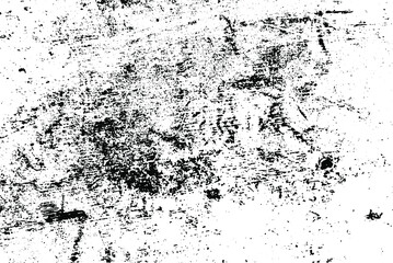Rustic grunge vector texture with grain and stains. Abstract noise background. Weathered surface. Dirty and damaged. Detailed rough backdrop. Vector graphic illustration with transparent white. EPS10. - obrazy, fototapety, plakaty