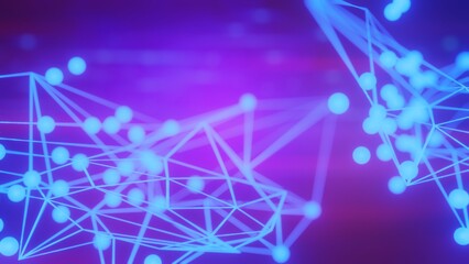 metaverse network neon glow web, data cloud storage, networking lan internet, 3d illustration rendering, virtual reality