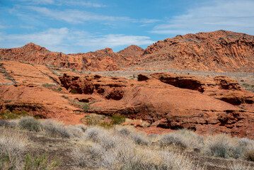 Redrocks and blue sky