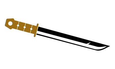 icon sword logo vector
