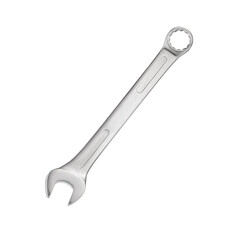 Wrench tool isolated on white background
