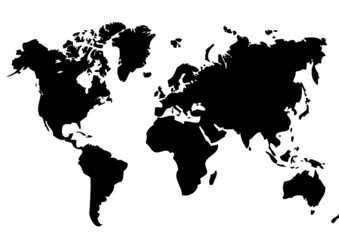 world map