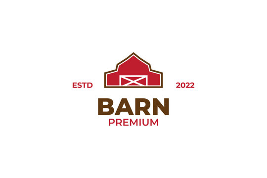 Flat Barn logo for the agricultural industry design