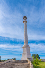 Monumento a los Descubridores at La Rabida near Huelva, Spain.