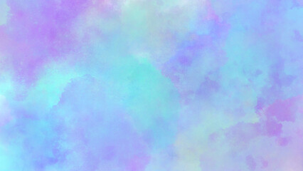 抽象_青と紫