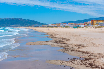Playa de los Lances in Spanish town Tarifa.