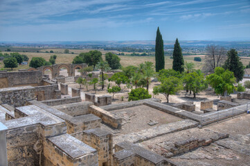Ruins of Madinat al-zahra near Spanish town Cordoba.