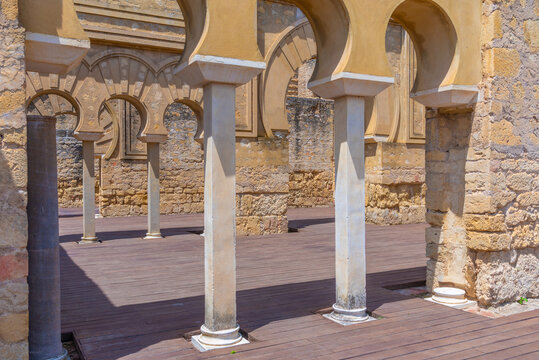 Ruins of a basilica at Madinat al-zahra near Spanish town Cordoba.