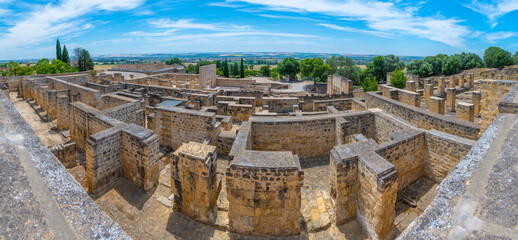 Ruins of Madinat al-zahra near Spanish town Cordoba