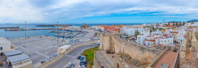 Marina in the Spanish town Tarifa