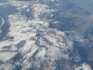 Flying Over the Colorado Rockies