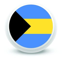 bahamas Flag Vector