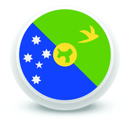 christmas island Flag Vector