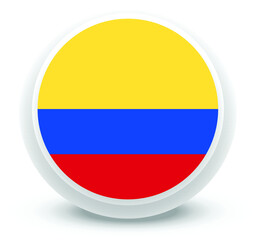 colombia Flag Vector