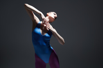 expressive girl dancer