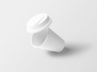 Paper cup mockup
