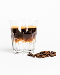 Espresso Tonic Coffee Drink in Glass