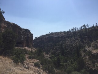 Fototapeta na wymiar canyon view