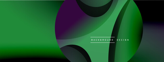 Naklejka premium Original graphic wallpaper. Essential complex background. Movement concept composition vector illustration for wallpaper banner background or landing page