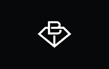 Minimalist Jewelry Letter B Logo Letter Business Template Vector icon
