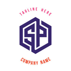 SP  lettering logo is simple, easy to understand and authoritative