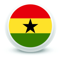 ghana Flag Vector