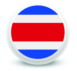 costa rica Flag Vector