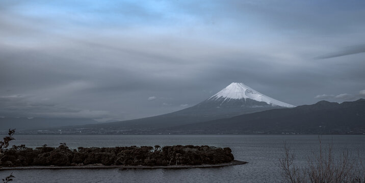 Mount Fuji And Suruga Bay