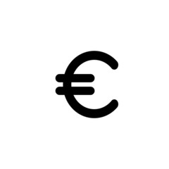 euro currency symbol vektor illustration design