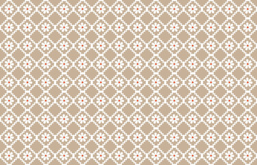 Ethnic abstract ikat art. Seamless pattern in tribal.Design for fabric, curtain, background, carpet, wallpaper, clothing, wrapping, Batik, fabric,Vector illustration.
