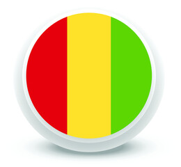 Fototapeta premium guinea Flag Vector