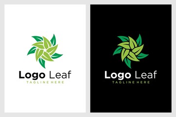 leaf logo design