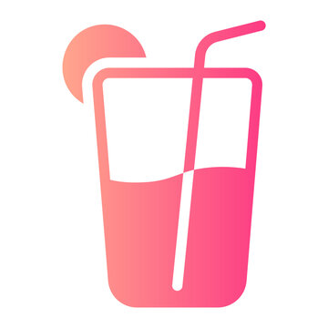 Lemonade Gradient Icon